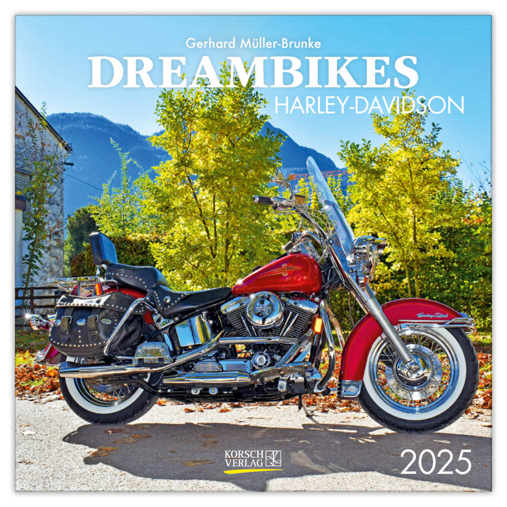 Dreambikes Harley Davidson kalender 2025 Notes&gifts